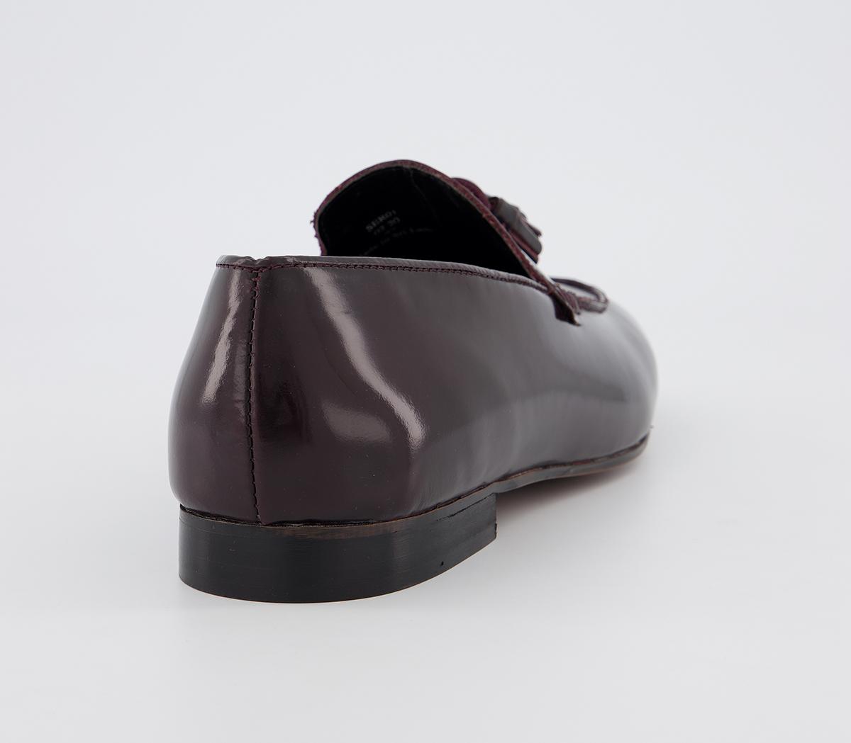 Hudson LondonBolton Tassel LoafersBordo High Shine