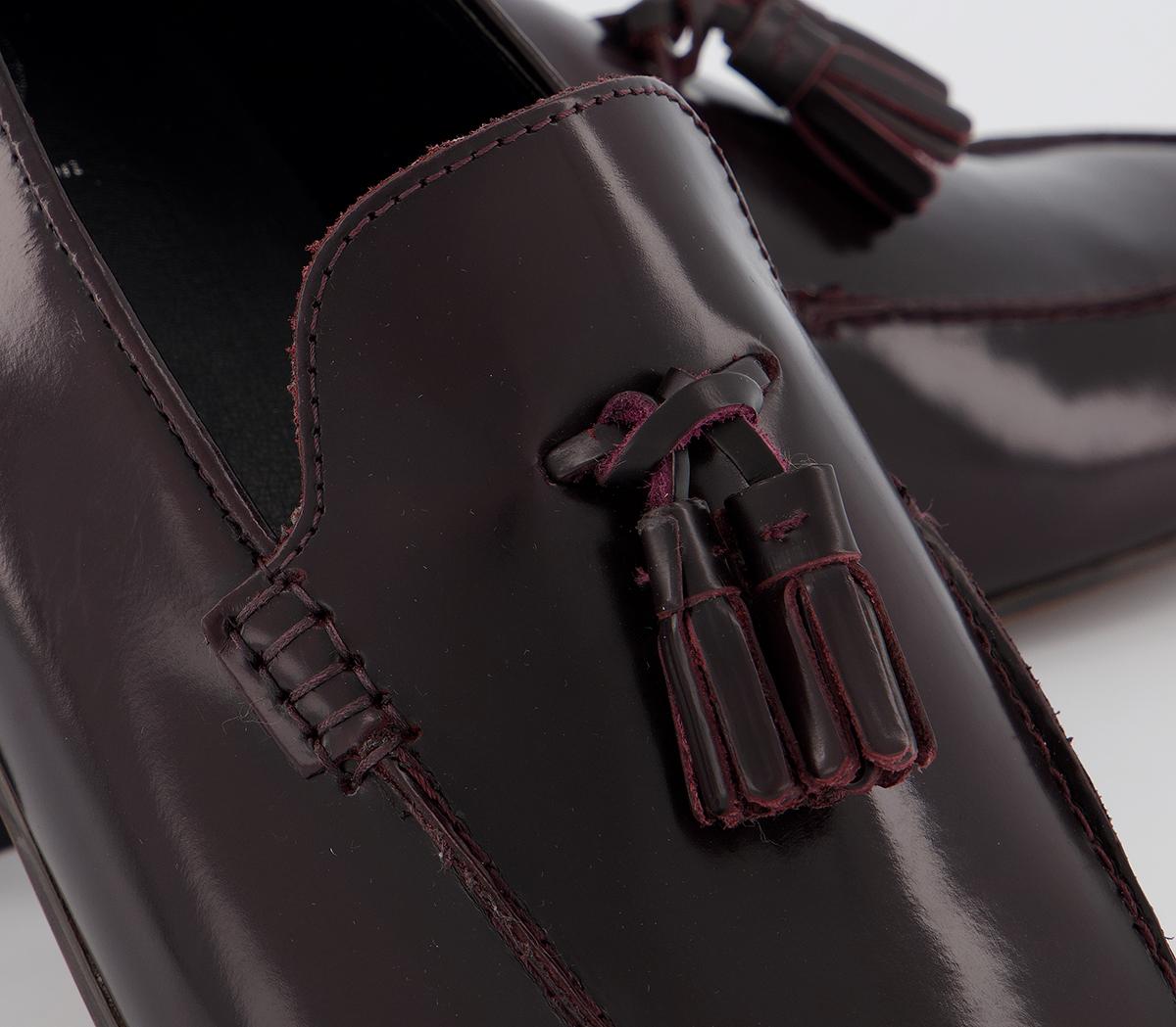 Hudson LondonBolton Tassel LoafersBordo High Shine