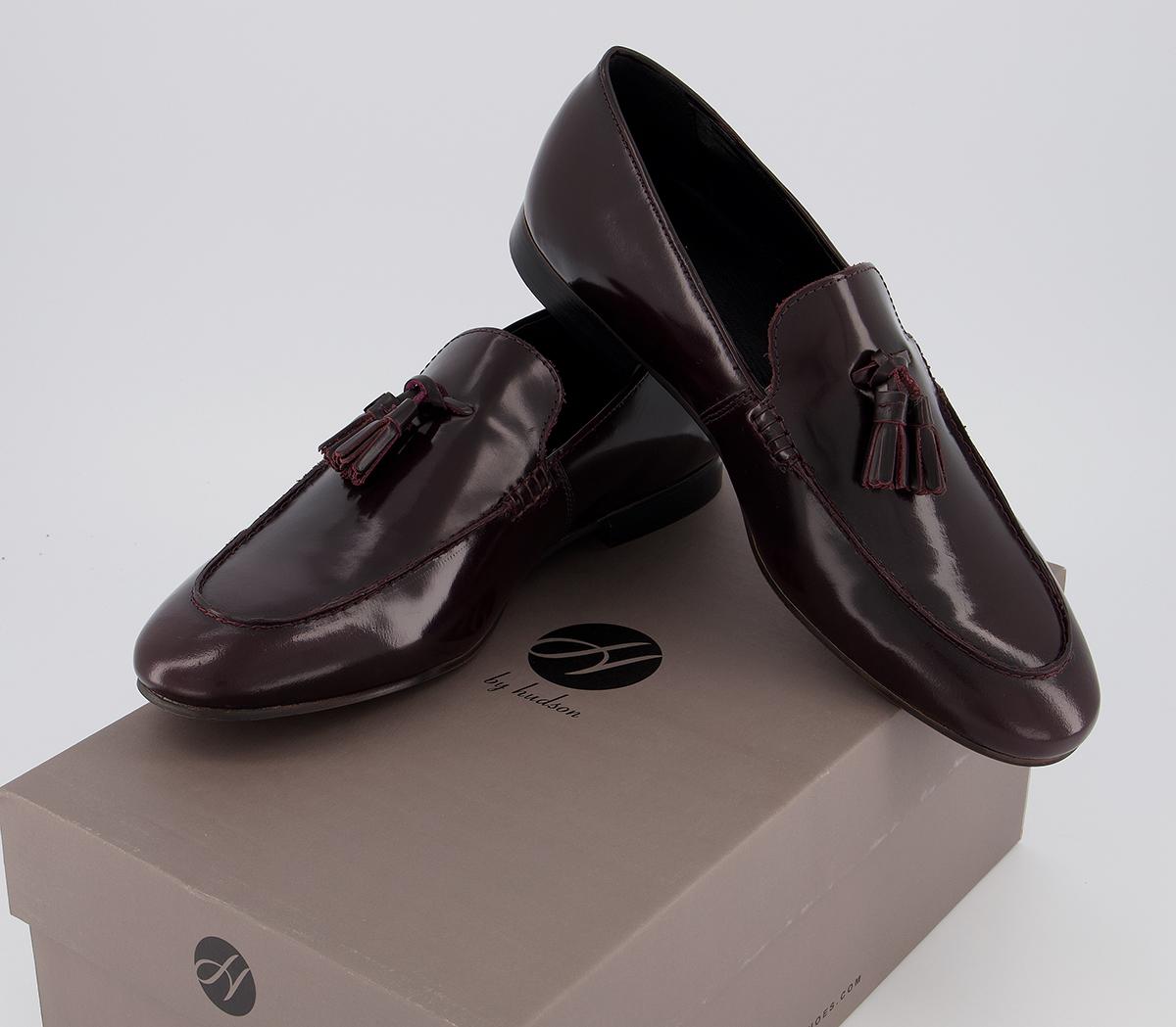 Hudson LondonBolton Tassel LoafersBordo High Shine
