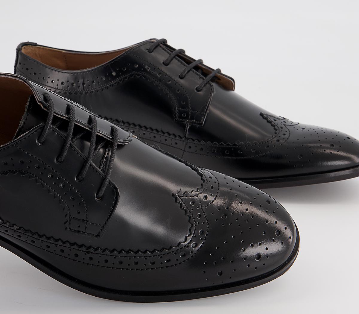 Hudson London Crowthorne Brogues Hudson London Crowthorne Brogues Black Leather
