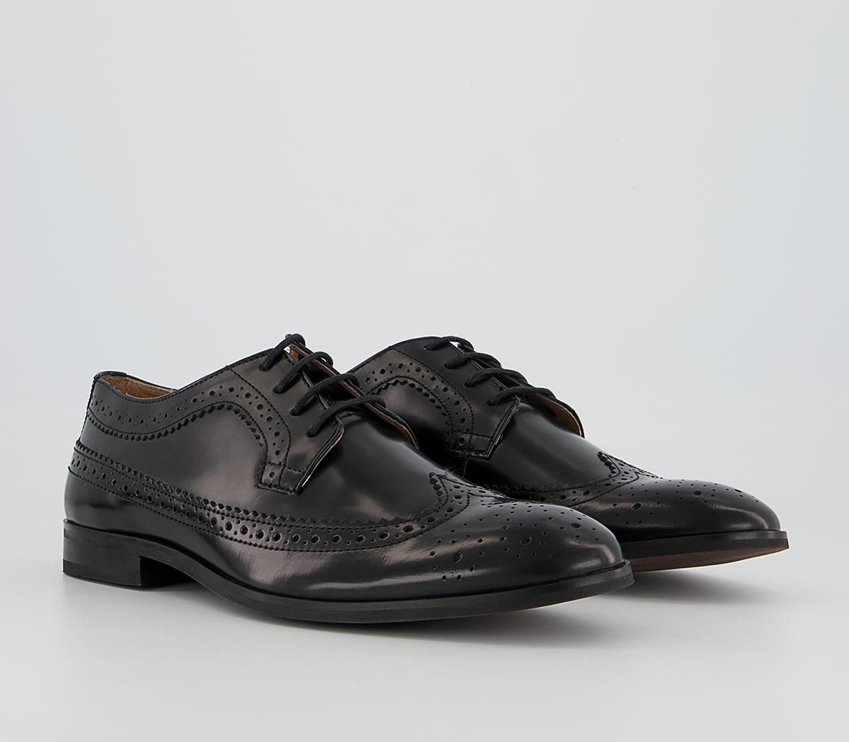 Hudson London Crowthorne Brogues Hudson London Crowthorne Brogues Black Leather