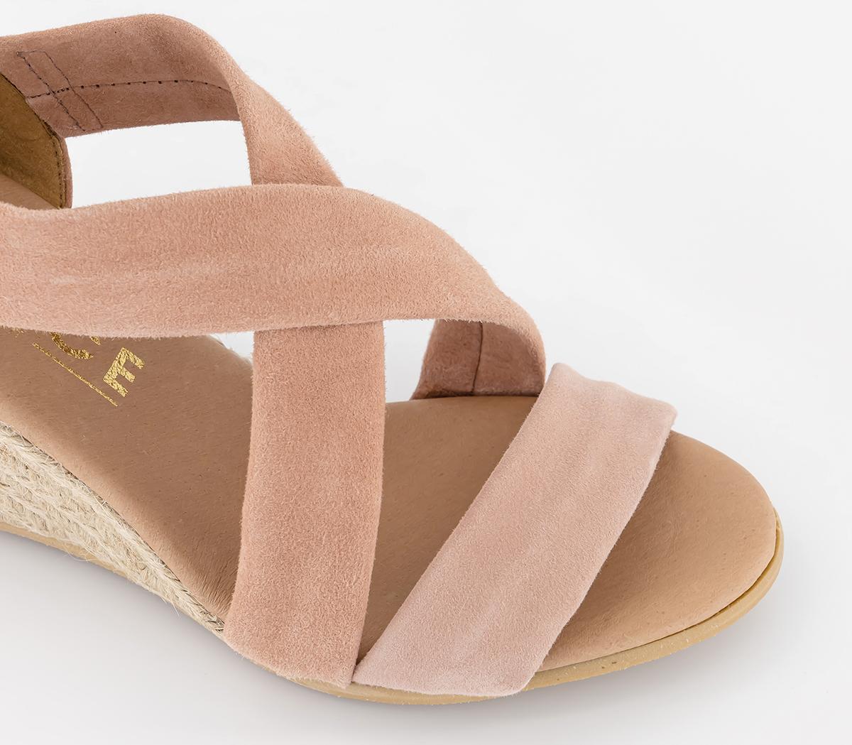 OFFICEWide Fit: Maiden WedgeBlush Suede