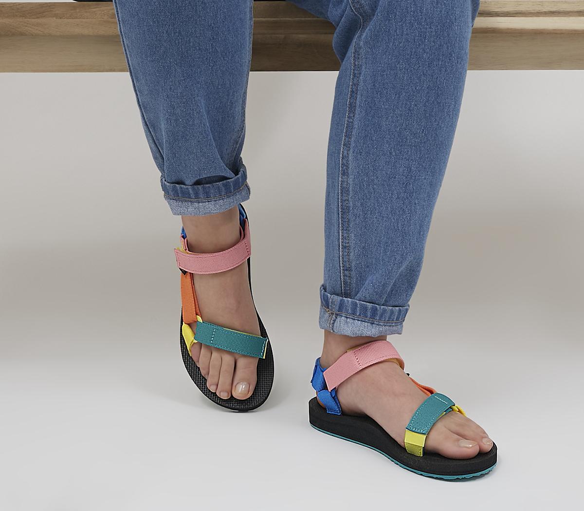 Teva Sandals Women's Size 6 Waterproof Leather Brown Shoes Adjustable  Hiking | eBay