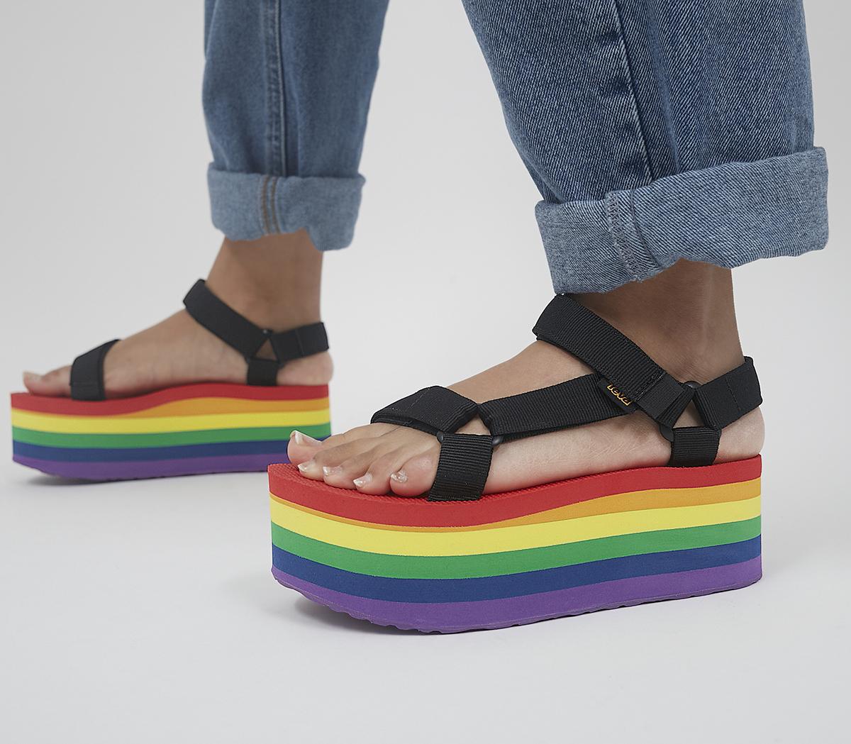 TevaFlatform Universal SandalsPride Rainbow