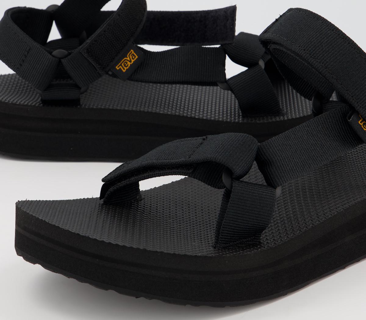 Teva Midform Universal Sandals Black - Women’s Sandals