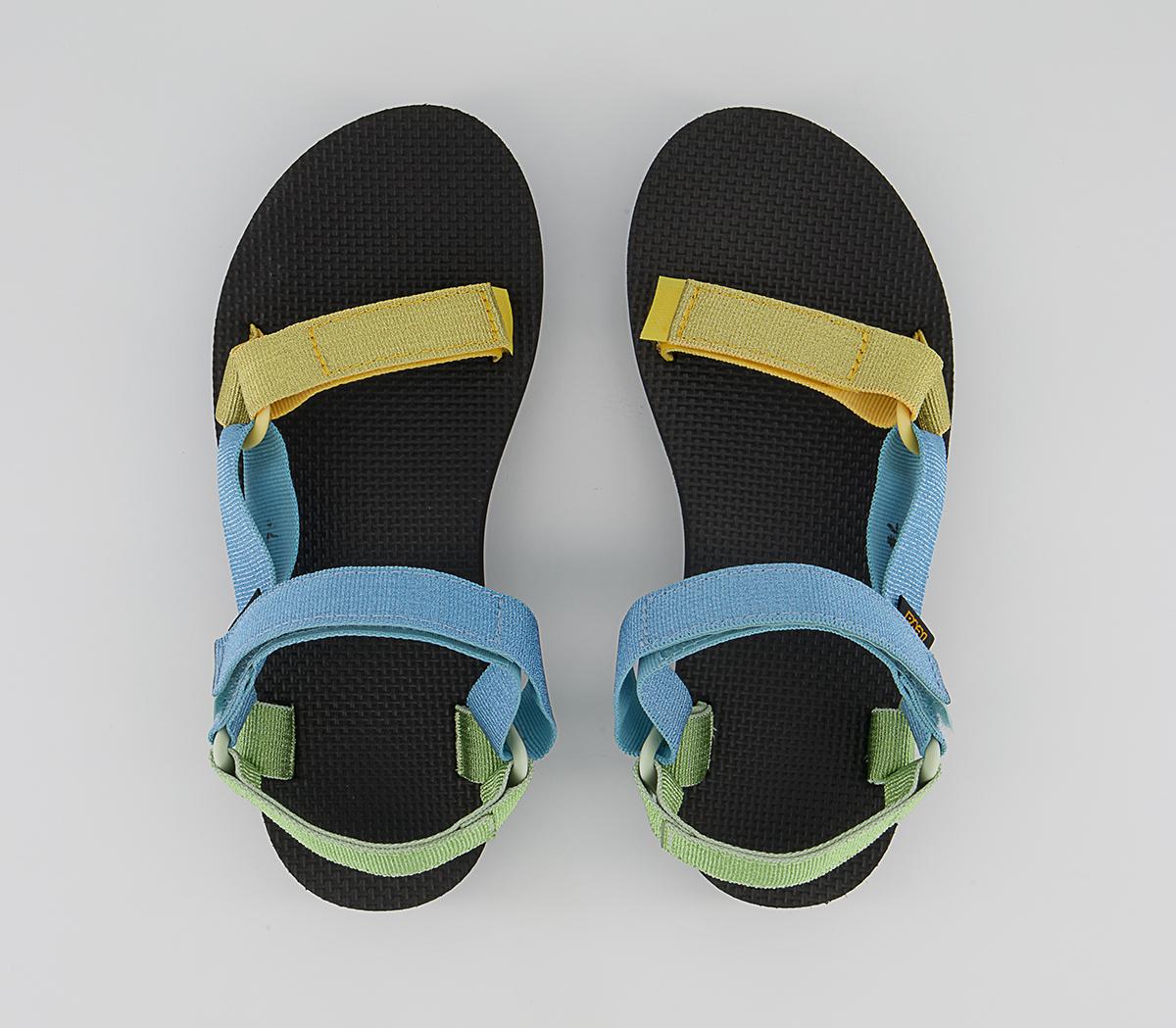 Teva Midform Universal Sandals Teva Midform Universal Sandals Metallic Blue Multi