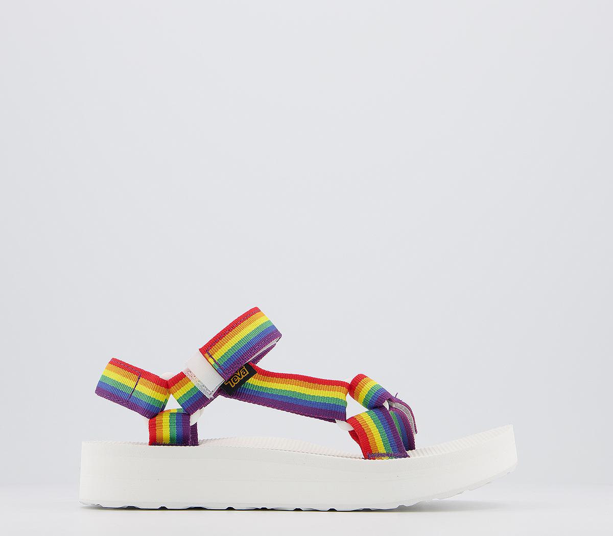 Teva sales rainbow sandals