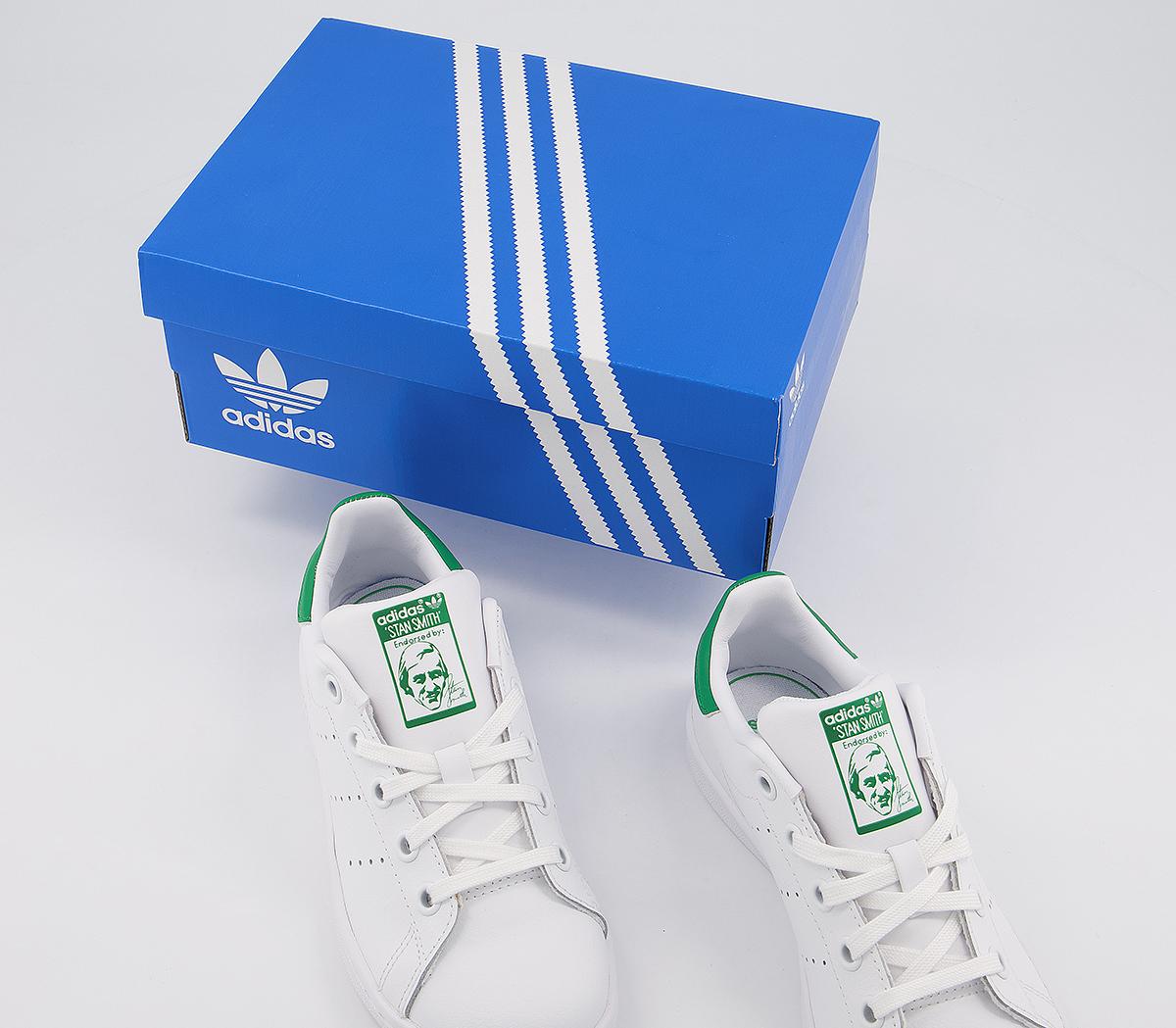 adidas Stan Smith Kids Trainers adidas Stan Smith Kids Trainers White Green