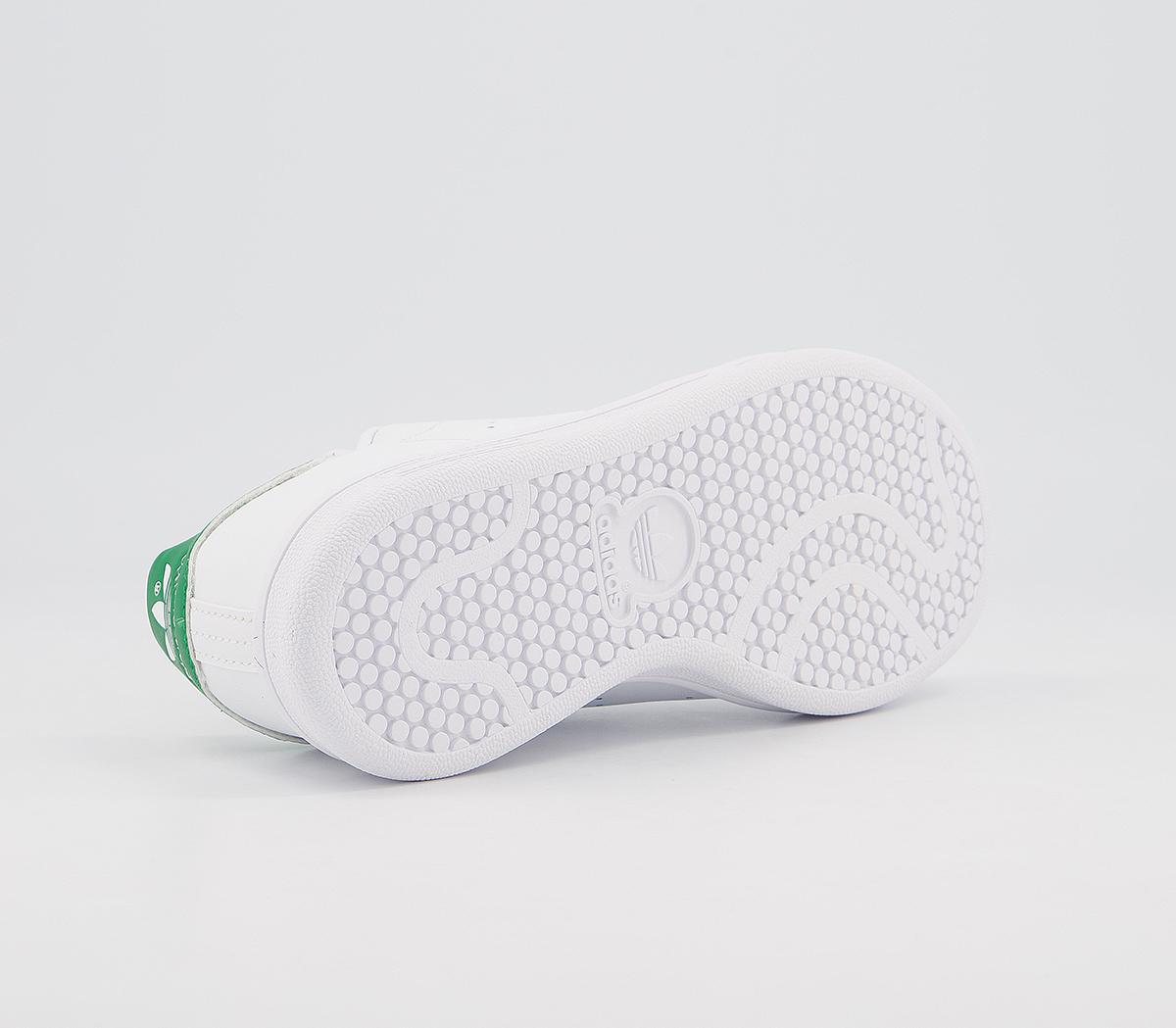 adidas Stan Smith Kids Trainers adidas Stan Smith Kids Trainers White Green