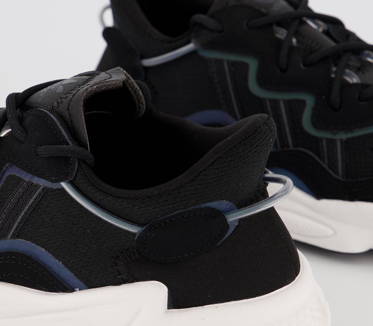【Adidas】 正規品★ Ozweego Core Black ★人気 Adidas Originals Ozweego Zip core black leather Shoes