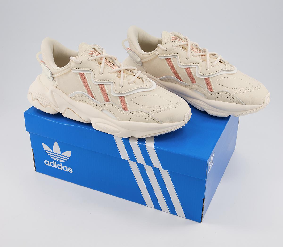 adidas Ozweego Trainers adidas Ozweego Trainers Wonder White Ambient Blush Halo Blush