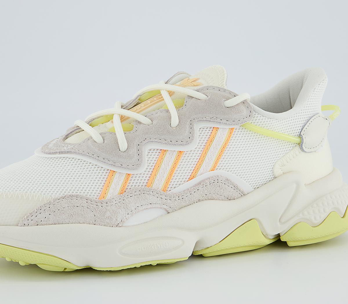 adidas Ozweego Trainers adidas Ozweego Trainers Off White Orange