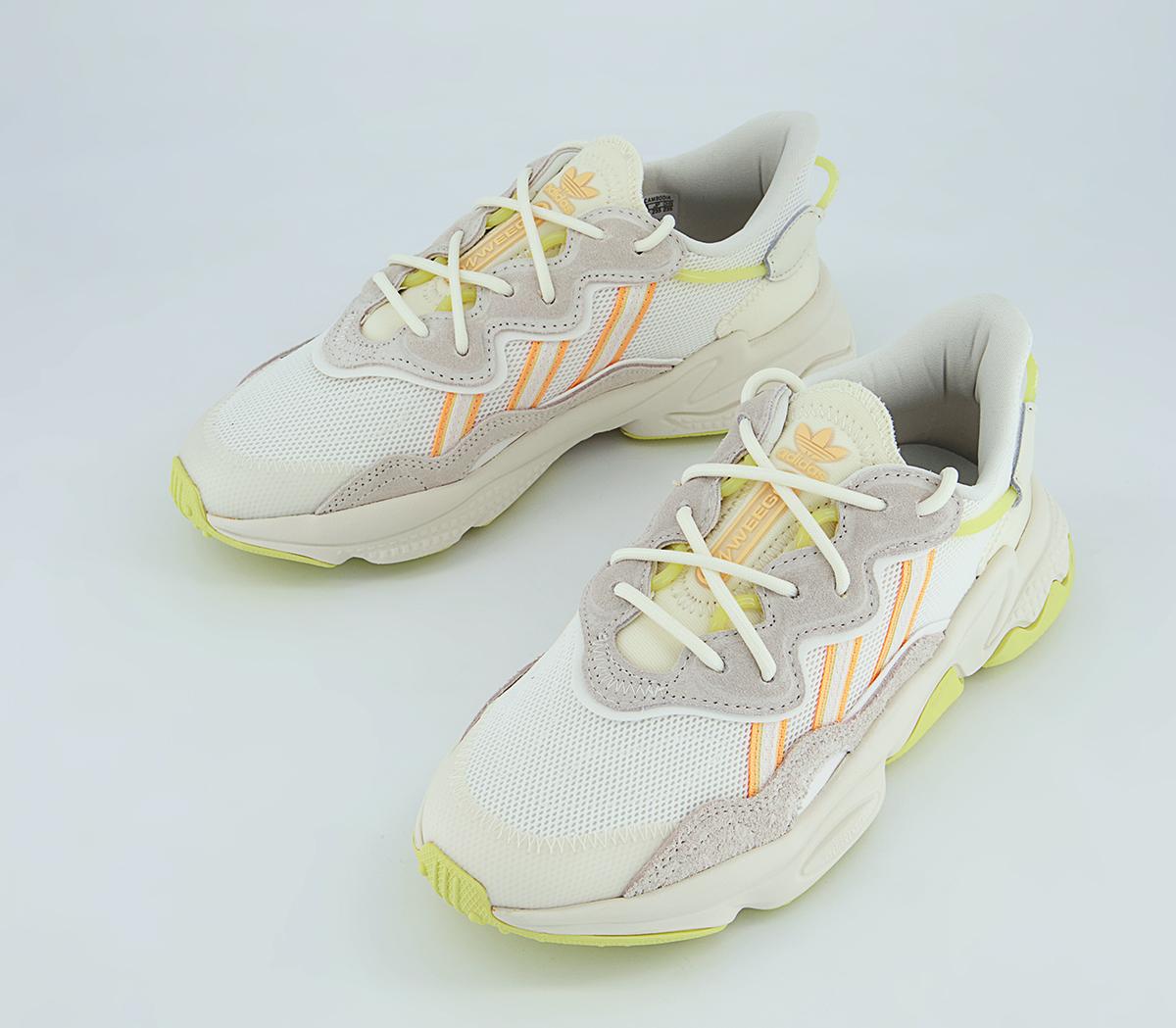 adidas Ozweego Trainers adidas Ozweego Trainers Off White Orange