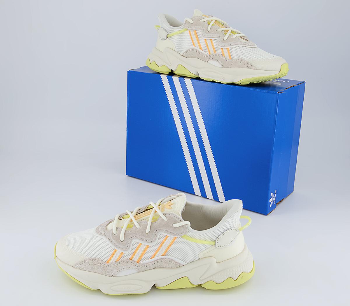 adidas Ozweego Trainers adidas Ozweego Trainers Off White Orange