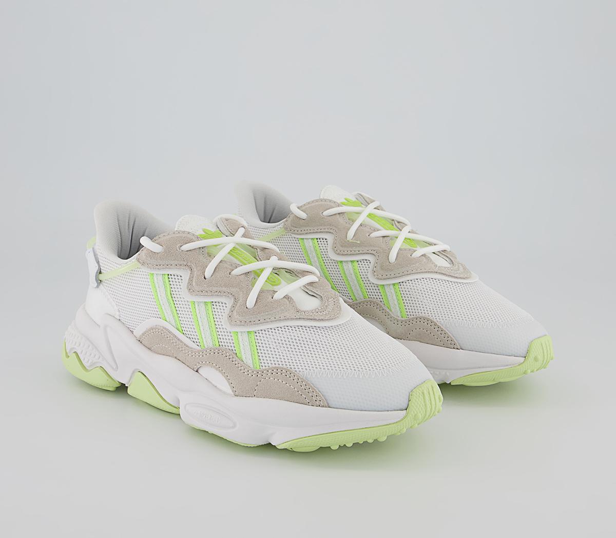 adidas Ozweego Trainers adidas Ozweego Trainers White Lime White