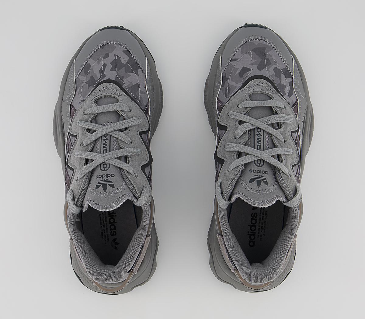adidas Ozweego Trainers adidas Ozweego Trainers Grey Camoflauge
