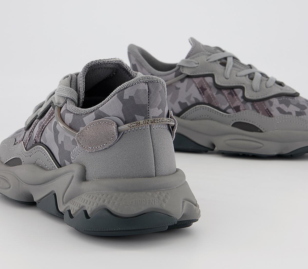 adidas Ozweego Trainers adidas Ozweego Trainers Grey Camoflauge