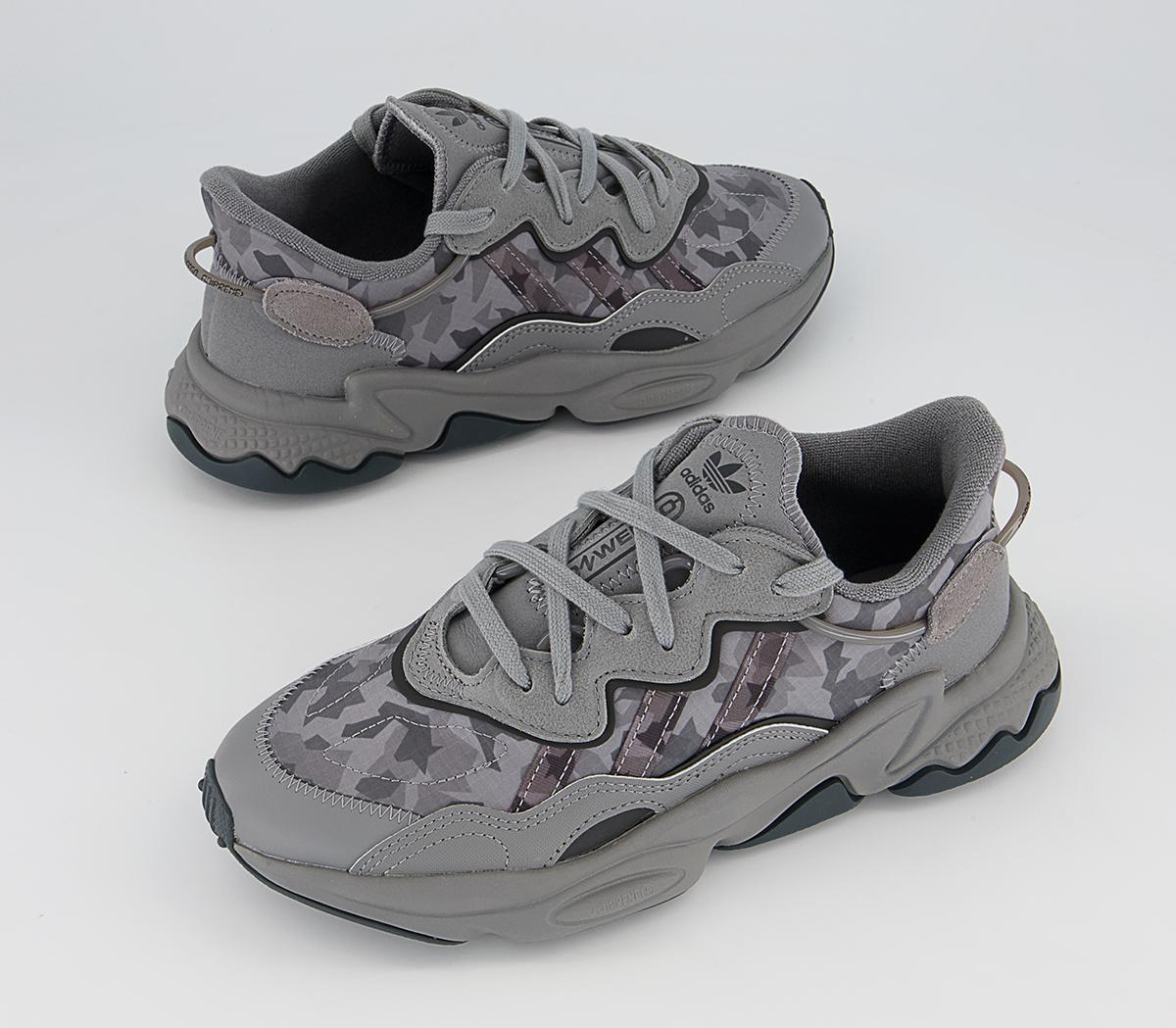 adidas Ozweego Trainers adidas Ozweego Trainers Grey Camoflauge