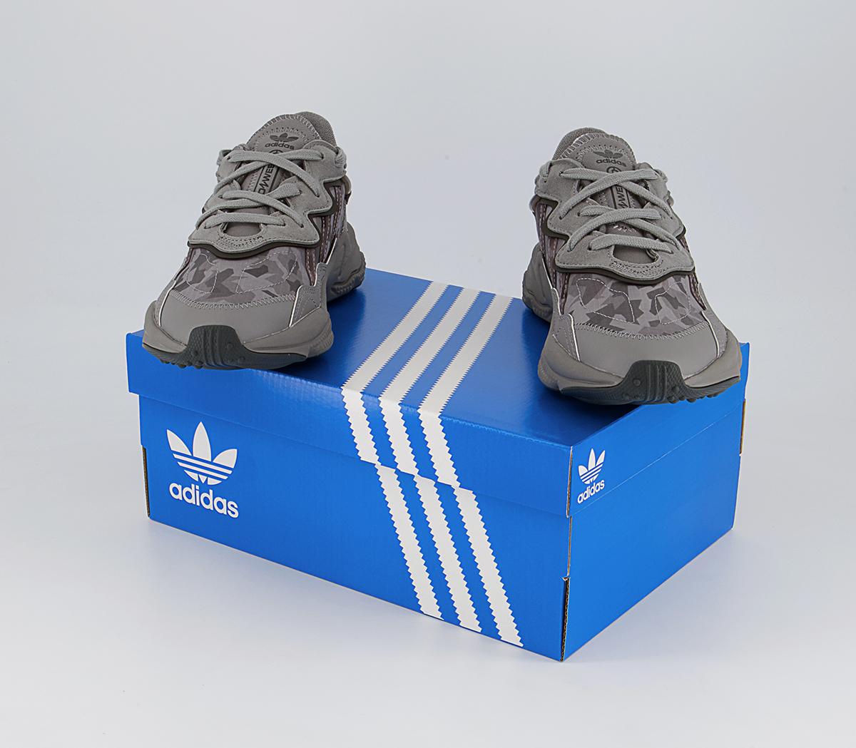 adidas Ozweego Trainers adidas Ozweego Trainers Grey Camoflauge