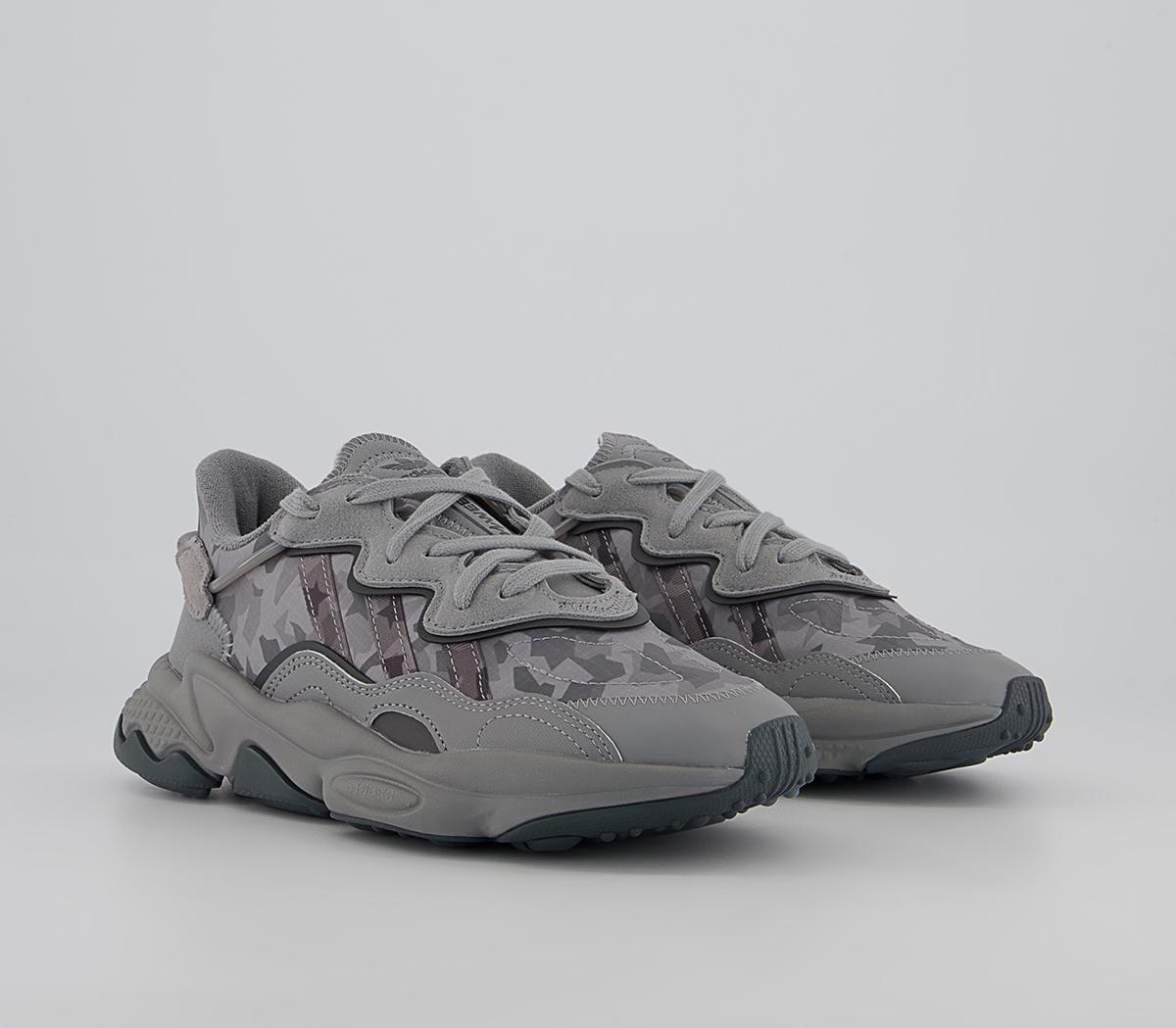 adidas Ozweego Trainers adidas Ozweego Trainers Grey Camoflauge