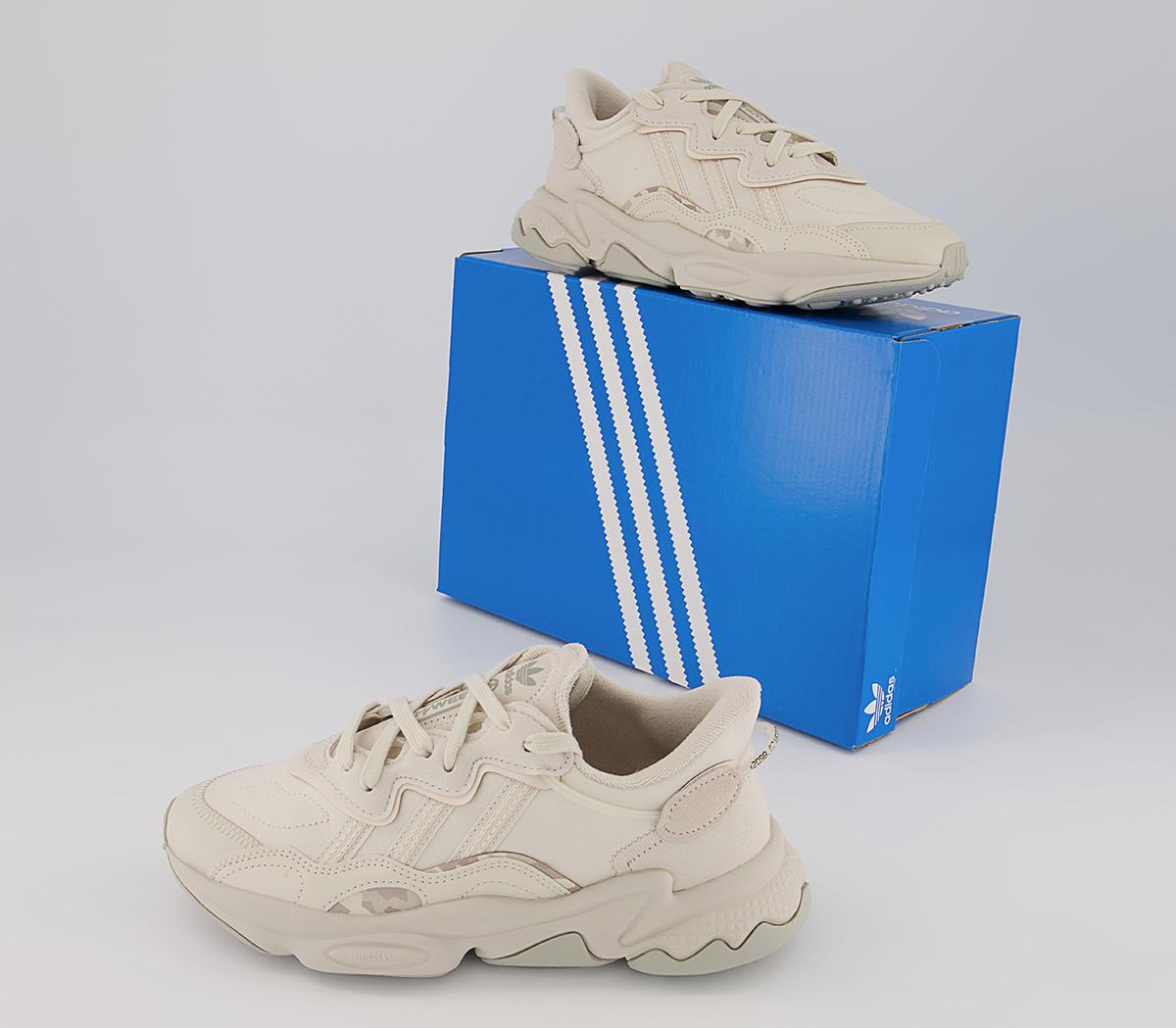 adidas Ozweego Trainers adidas Ozweego Trainers Alumina Metal Grey Wonder White