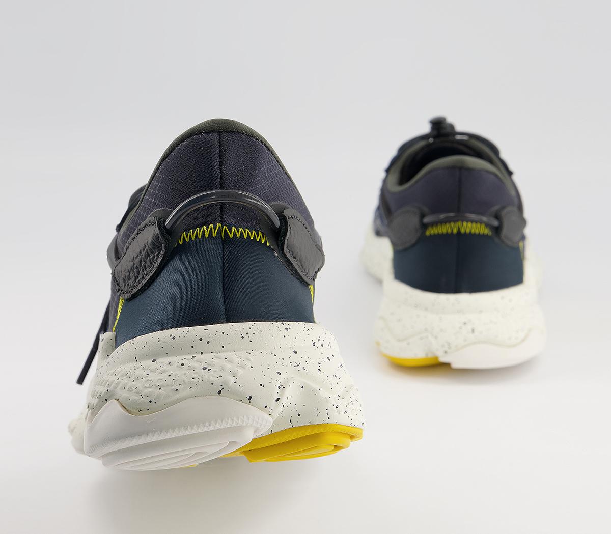 adidas Ozweego Trainers adidas Ozweego Trainers Navy Grey Off White Hazy Yellow