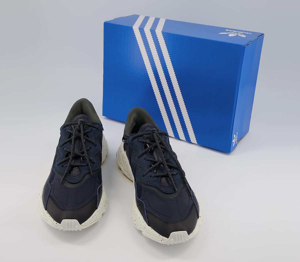 adidas Ozweego Trainers adidas Ozweego Trainers Navy Grey Off White Hazy Yellow