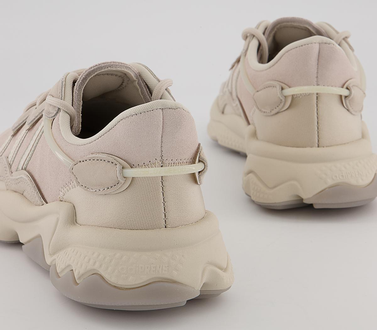 adidas Ozweego Trainers adidas Ozweego Trainers Clear Brown Grey White