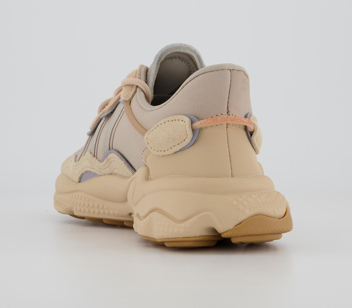 adidas Ozweego Trainers adidas Ozweego Trainers Pale Nude Light Brown Solar Red