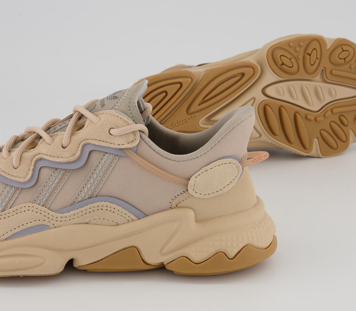 adidas Ozweego Trainers adidas Ozweego Trainers Pale Nude Light Brown Solar Red
