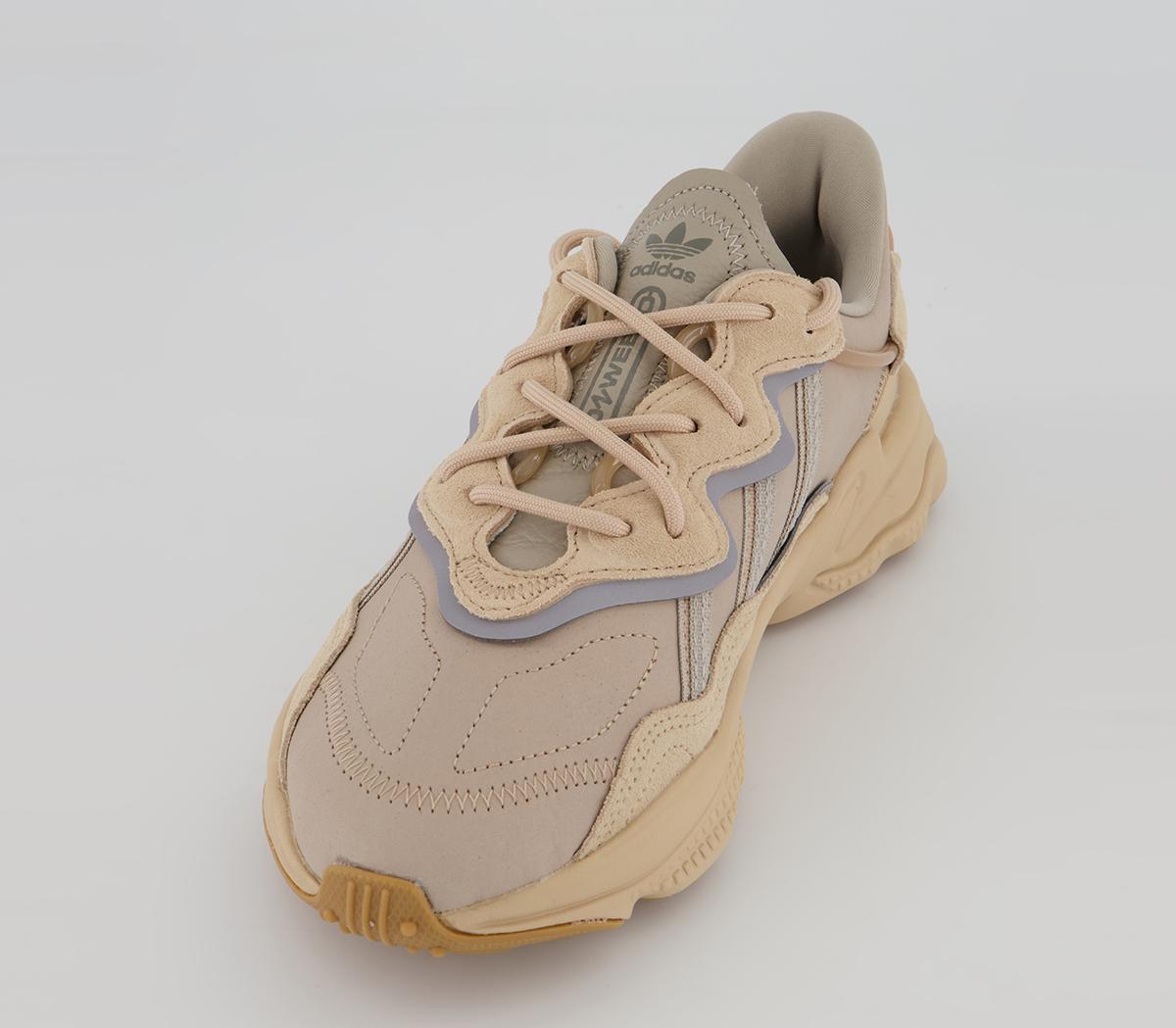 adidas Ozweego Trainers adidas Ozweego Trainers Pale Nude Light Brown Solar Red