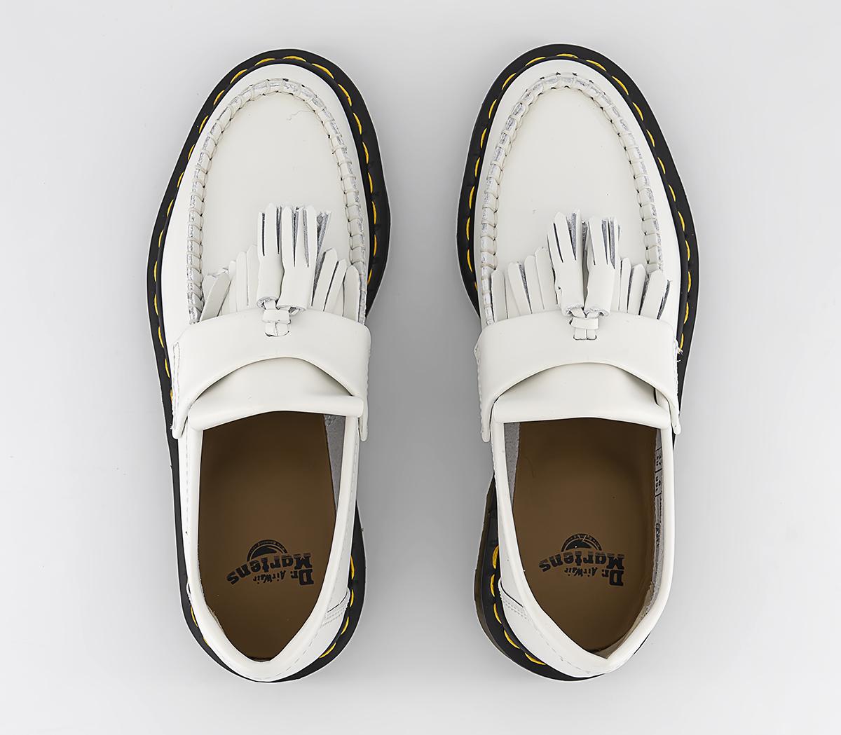 Dr. MartensAdrian LoafersWhite Smooth