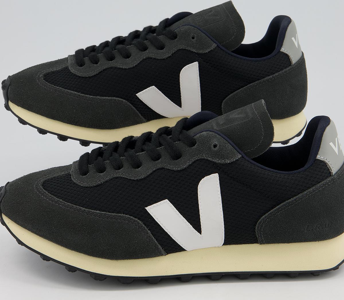 VEJARiobranco TrainersBlack White Oxfor Grey