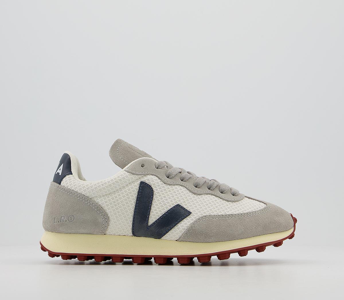 Riobranco Trainers Gravel Nautico Oxford Grey Leather