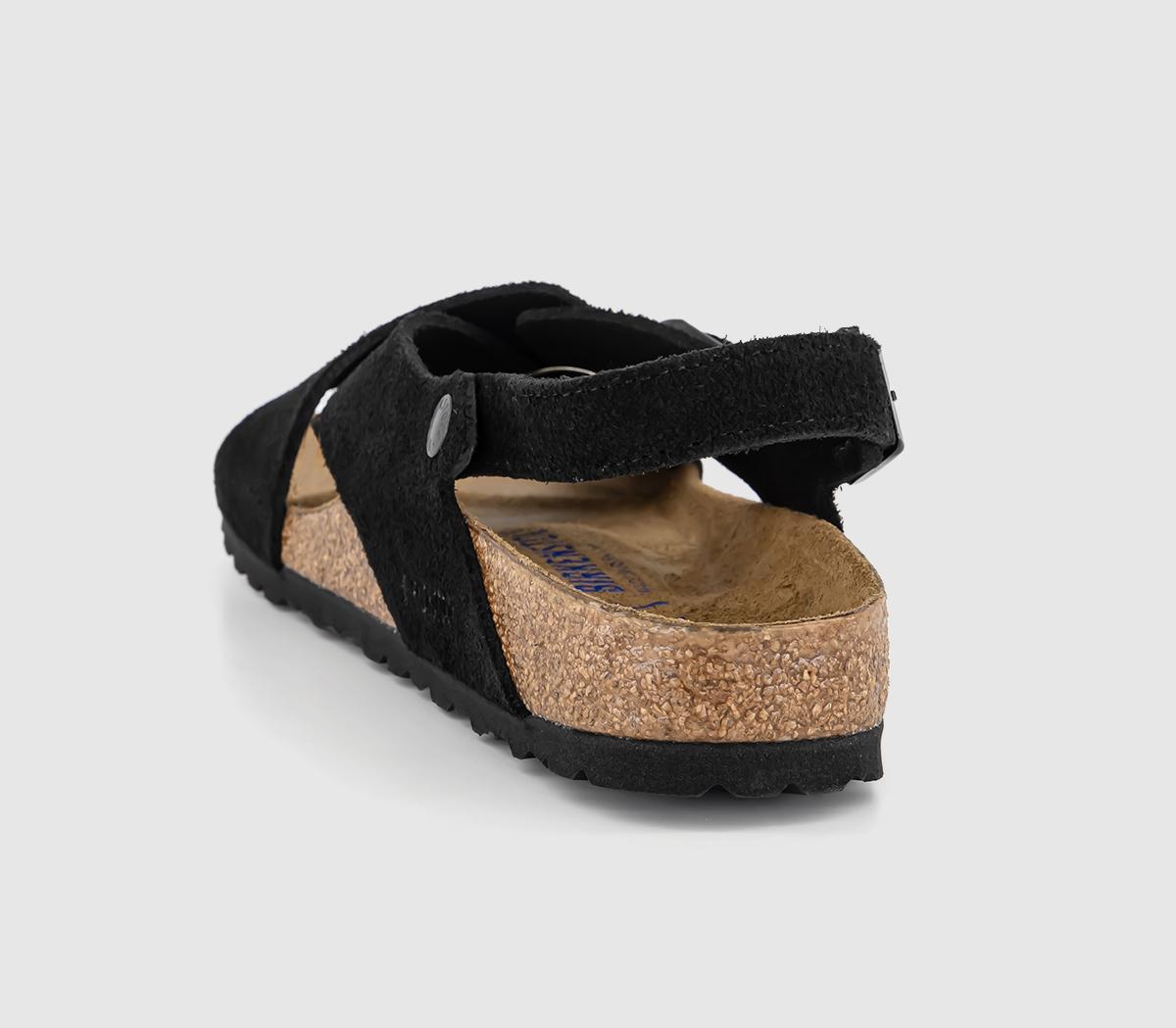 BIRKENSTOCKTulum Cross SandalsBlack Suede