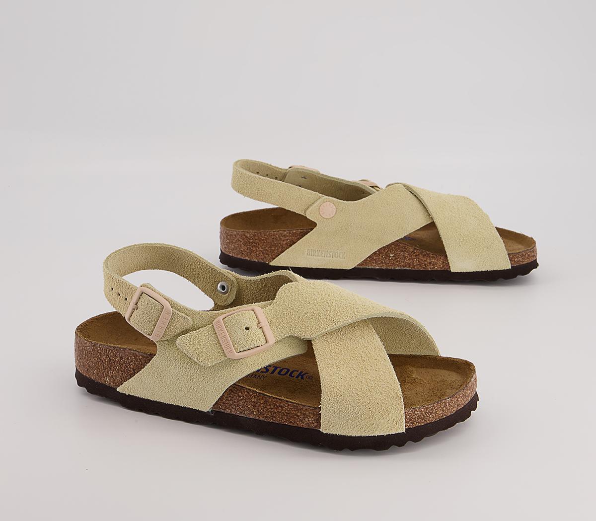 BIRKENSTOCK Tulum Cross Sandals BIRKENSTOCK Tulum Cross Sandals Almond