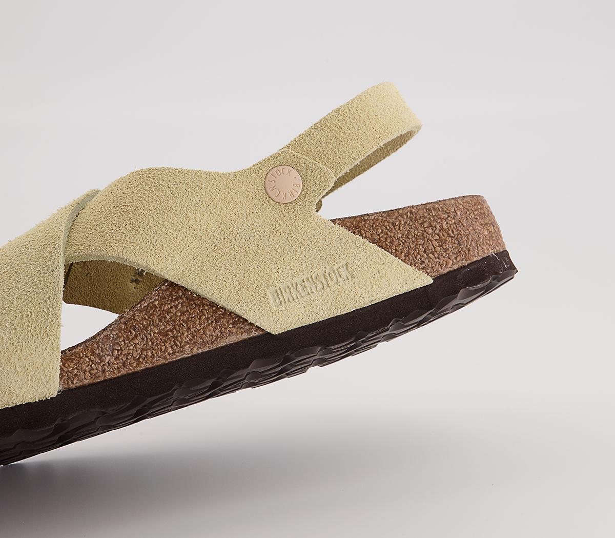 BIRKENSTOCK Tulum Cross Sandals BIRKENSTOCK Tulum Cross Sandals Almond