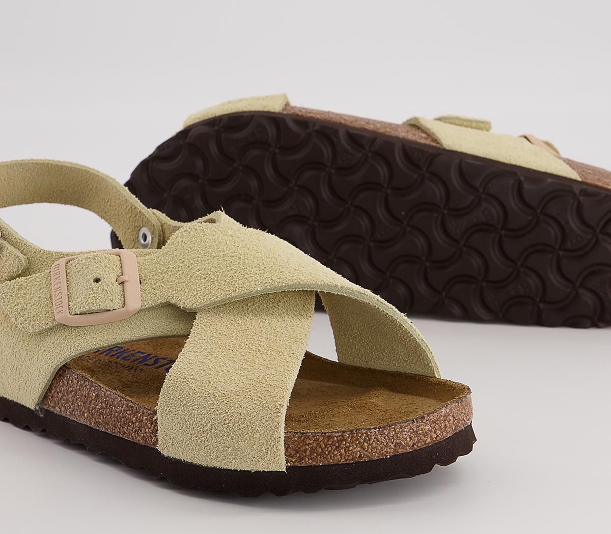 BIRKENSTOCK Tulum Cross Sandals BIRKENSTOCK Tulum Cross Sandals Almond