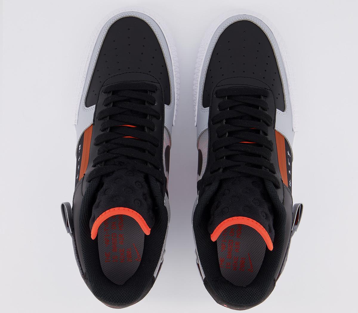 nike air force 1 type black hyper crimson wolf grey white