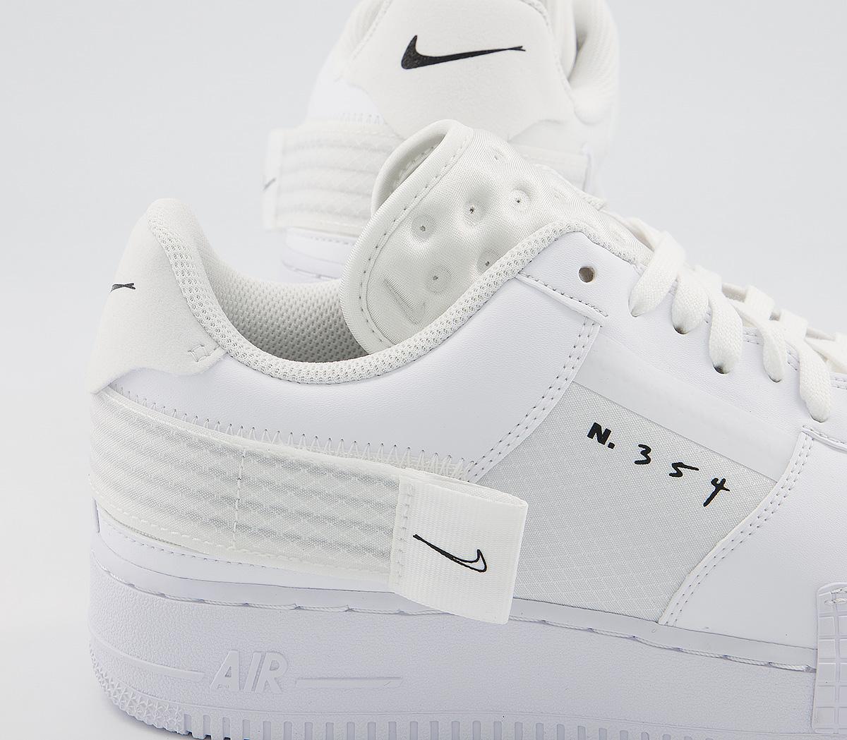 Nike Shoes Af1 Type Triple White Nike Air Force Type White Black Nike Air  Force