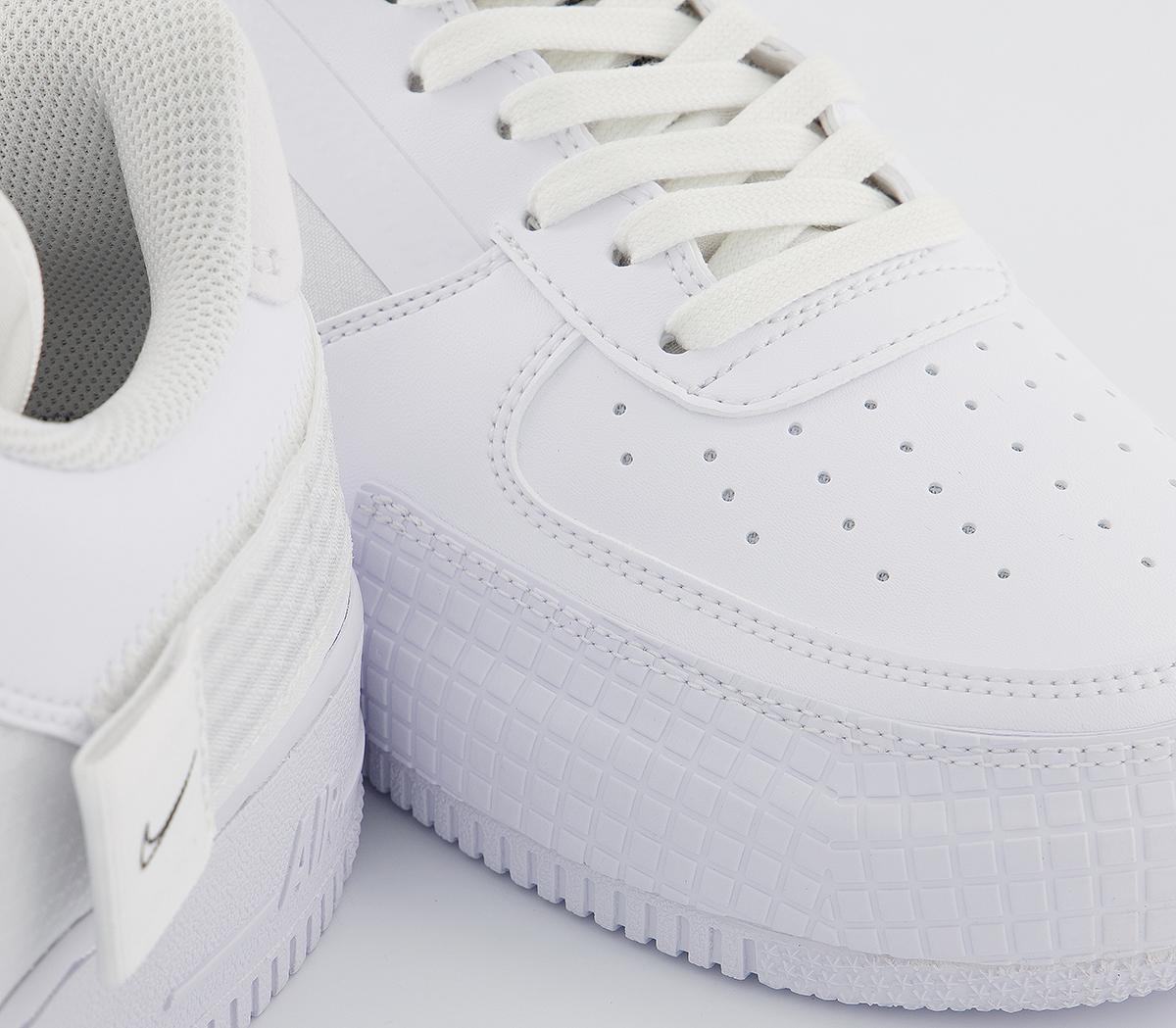 air force 1 type white black