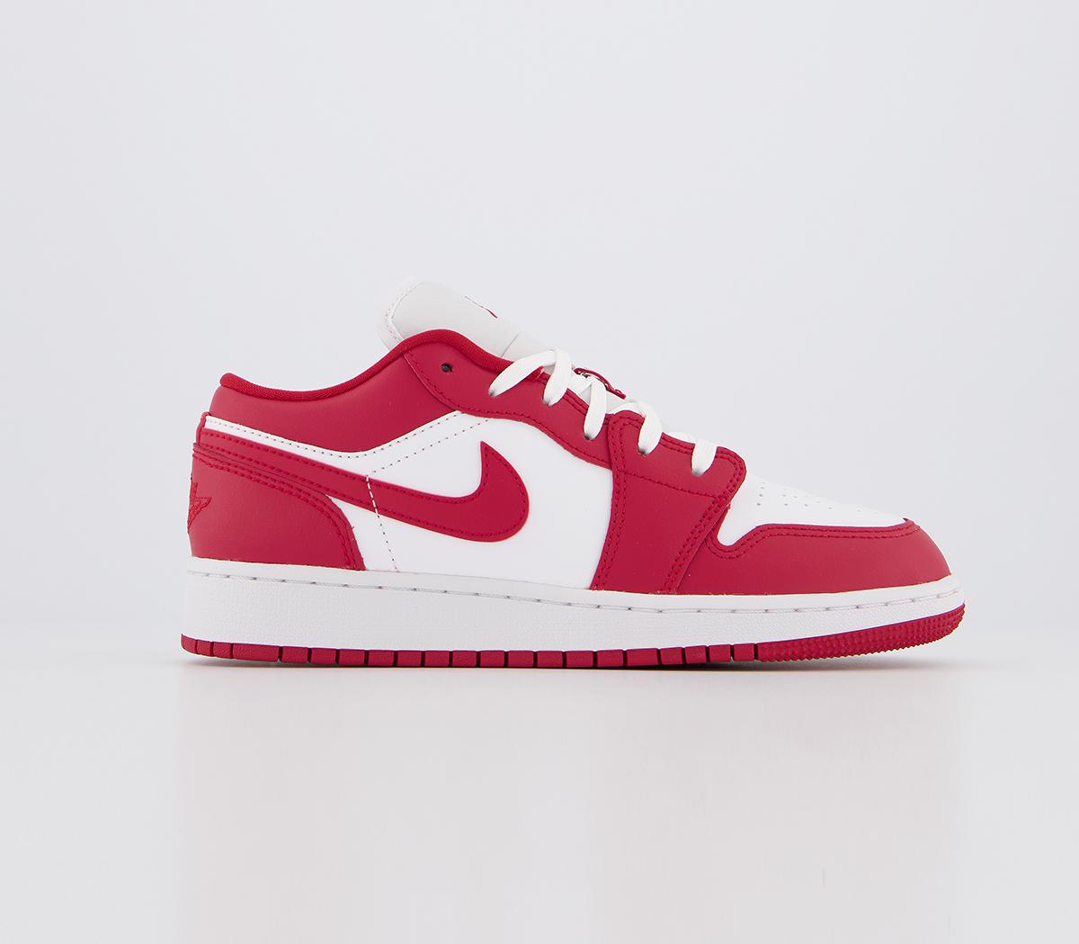 Jordan Air Jordan 1 Low Gs Trainers Gym Red White Women's Trainers