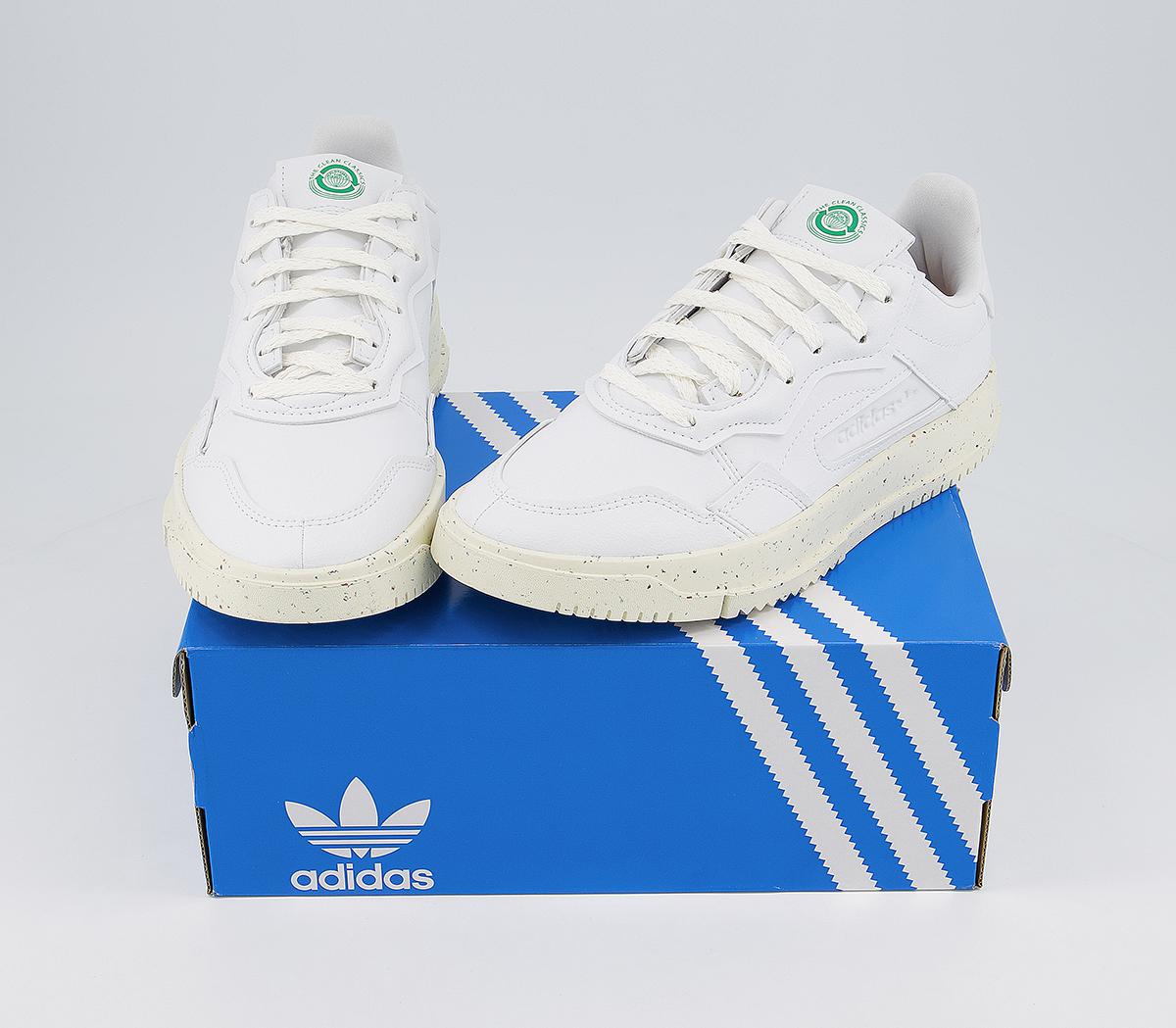 adidas Sc Premiere 'Clean Classics' Trainers White Off White Green