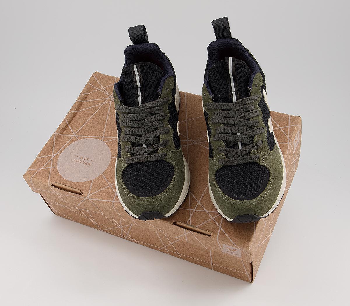 VEJA Venturi Trainers VEJA Venturi Trainers Black Olive Pierre