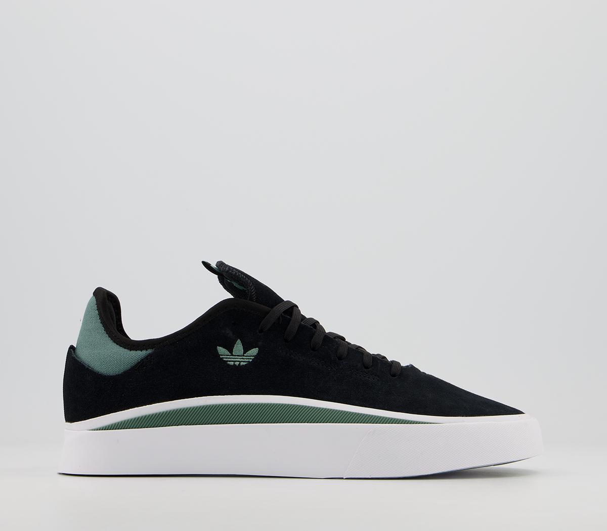 Adidas originals sabalo trainer in black and white womens best sale