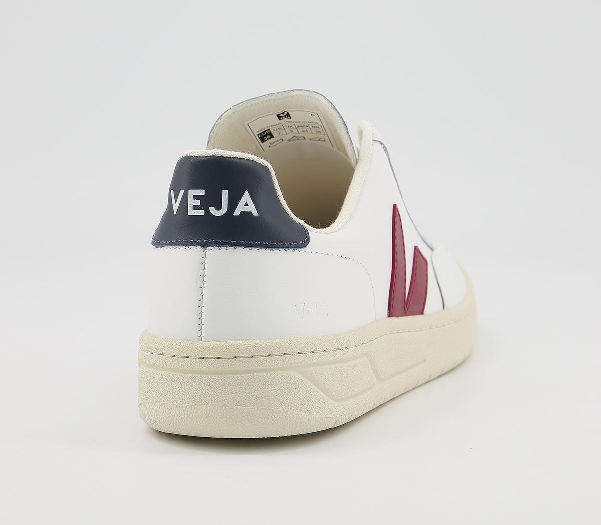 VEJA V-12 Trainers VEJA V-12 Trainers White Marsala Nautico F