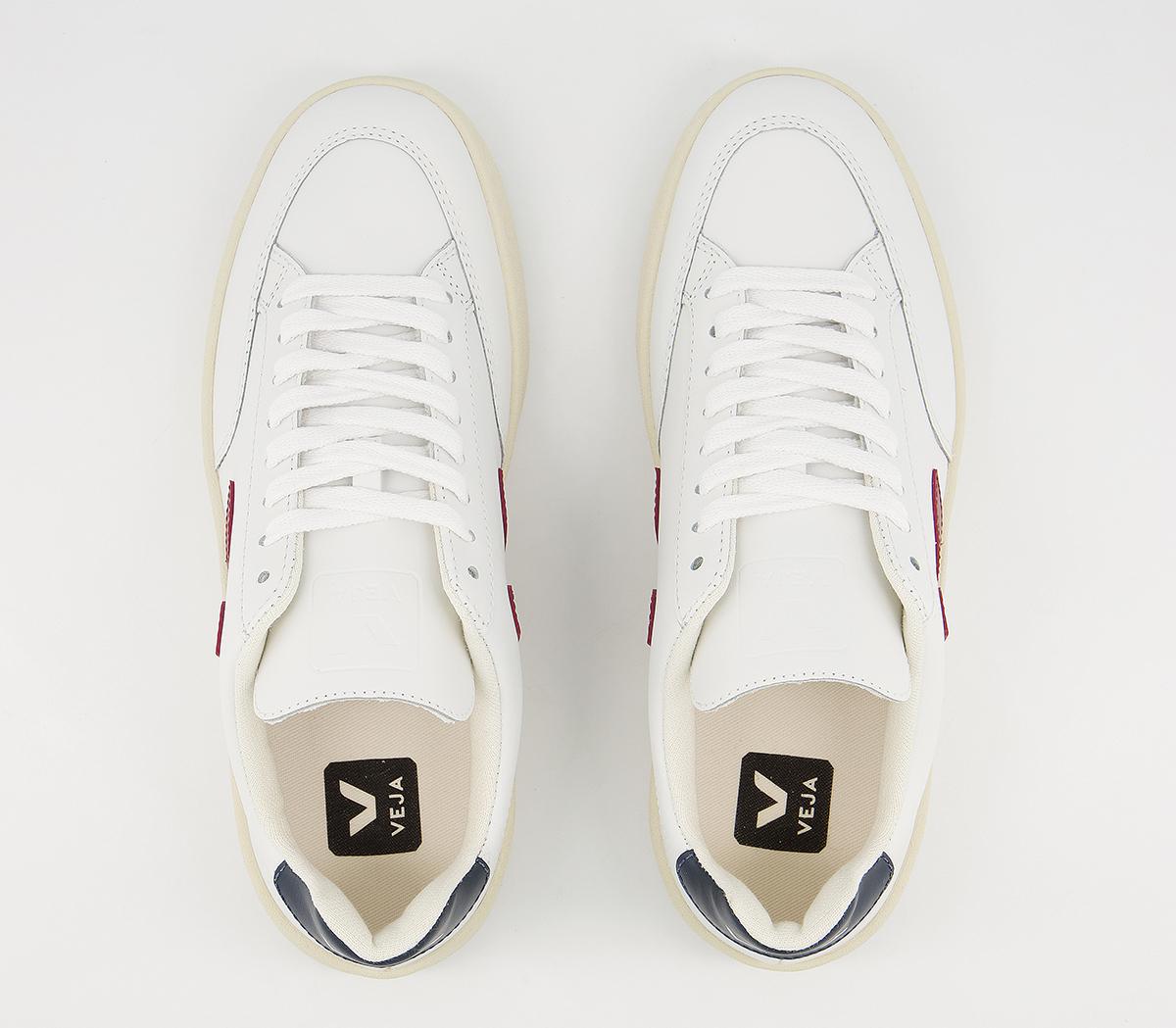 VEJA V-12 Trainers VEJA V-12 Trainers White Marsala Nautico F