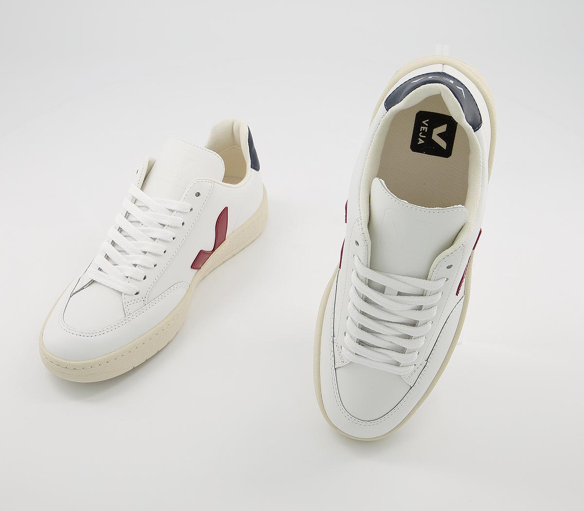 VEJA V-12 Trainers VEJA V-12 Trainers White Marsala Nautico F