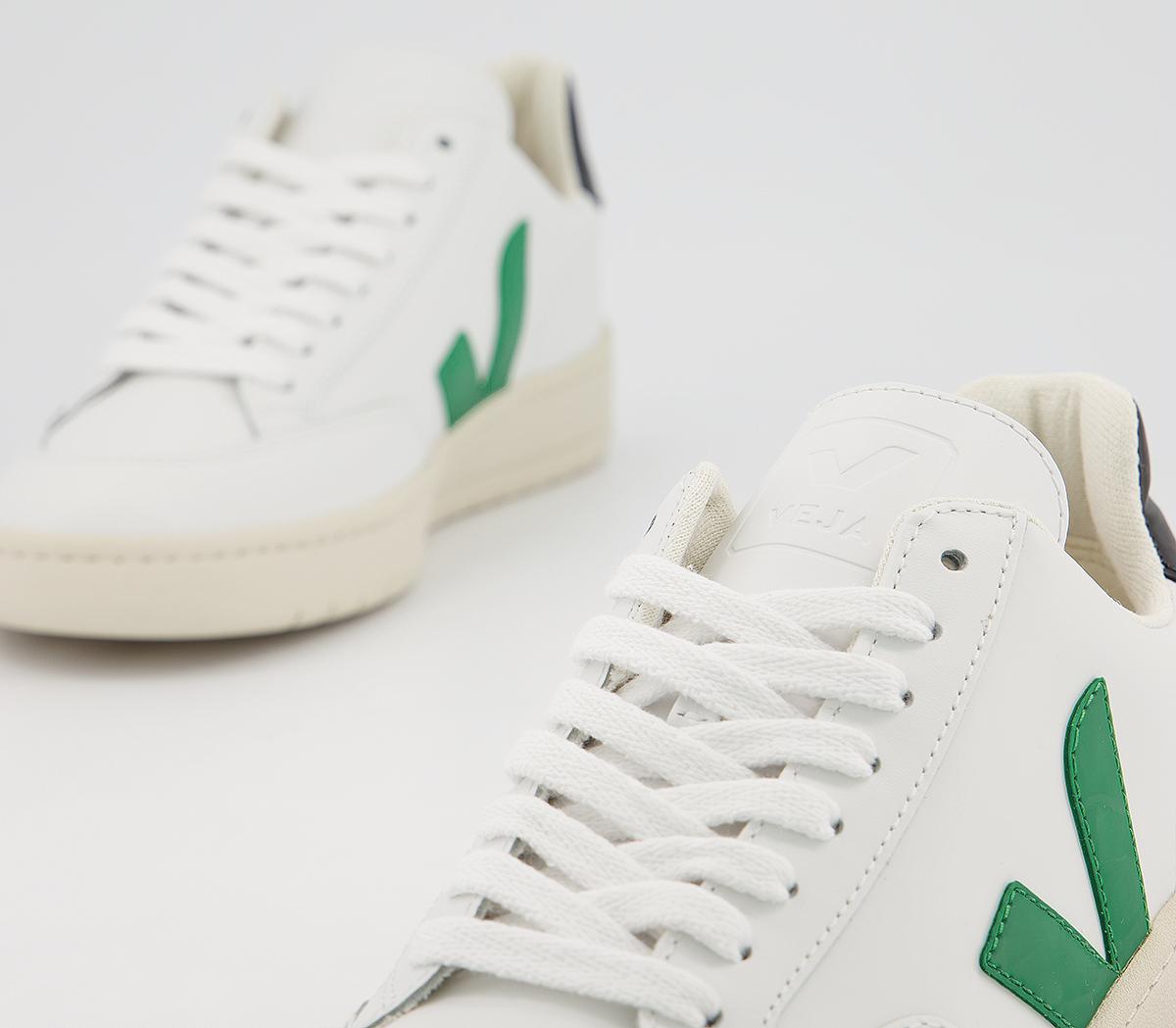 VEJA V-12 Trainers VEJA V-12 Trainers White Emeraud Black F
