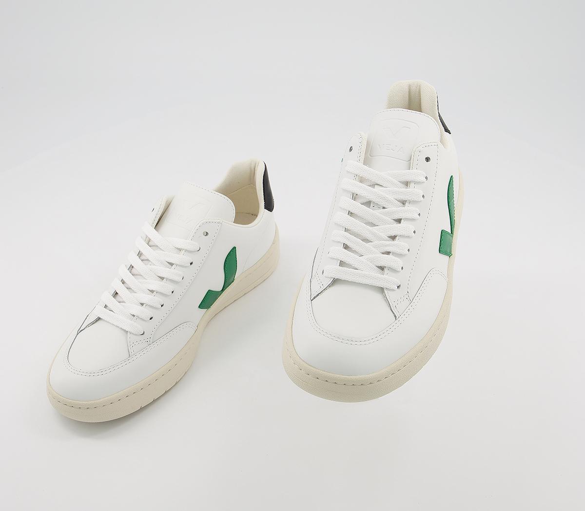 VEJA V-12 Trainers VEJA V-12 Trainers White Emeraud Black F